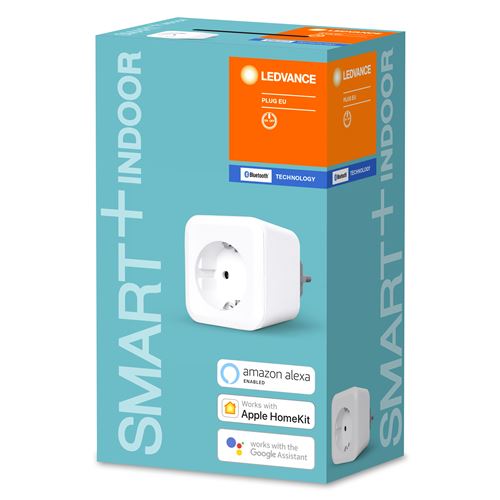 Compatible Bluetooth OSRAM Smart+ Lot de 4 Prises Connectées Pilotable avec Siri via Apple HomeKit Blanc 