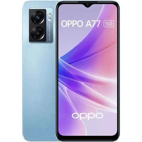 Smartphone Oppo A77 bleu RAM 4 Go stockage 64 Go État correct - N/A reconditionné disponible sur Fnac