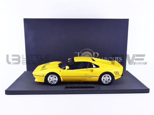 Voiture Miniature de Collection TOP MARQUES COLLECTIBLES 1-12 - FERRARI 288 GTO - 1984 - Yellow - TM12-31C