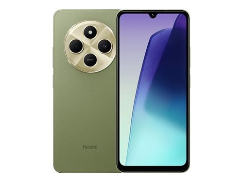 Xiaomi Redmi 14C - 4G smartphone - double SIM - RAM 6 Go / Mémoire interne 128 Go - 6.88 - 1640 x 720 pixels (120 Hz) - 2x caméras arrière 50 MP - front camera 13 MP - vert sauge