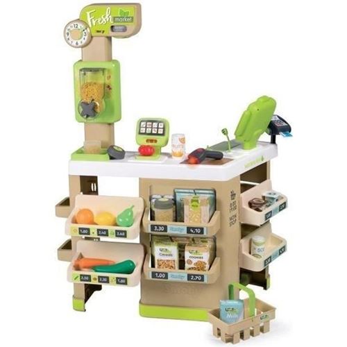 SMOBY - Fresh market - Marchande repr&eacute;sentant un magasin bio - des 3 ans