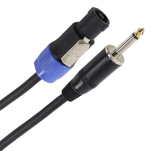 Non Communiqué Plugger Câble Hp 2 X 1.5Mm² Jack Mâle - Speakon Mâle 6M Easy Câble Hp