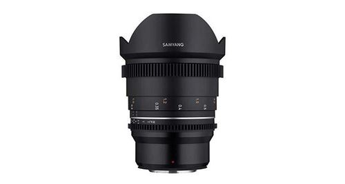 Samyang objectif photo mf 14 mm t3,1 vdslr mk2 mft – ultra grand angle t3,1 pour montage mft, distance focale fixe de 14 mm, follow focus couronne