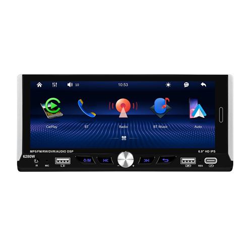 Autoradio 6.9 Pouces HD Carplay Bluetooth Caméra de Recul et Écran Tactile YONIS