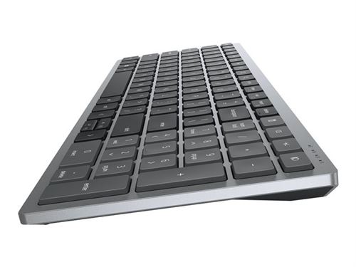 Ensemble clavier et souris Dell - sans fil - AZERTY - Français - gris titan  (KM7321WGY-FR)