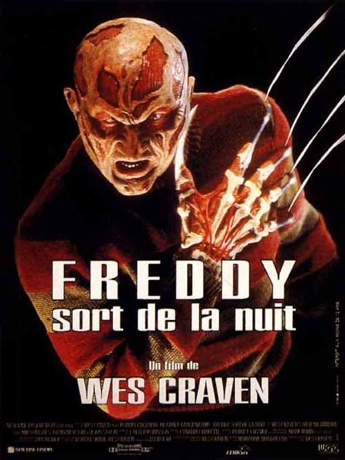 Affiche de Cinéma Originale - Freddy Sort de la Nuit - Wes Craven - 120x160cm