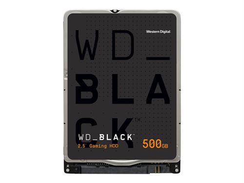 Disque Dur 500Go SATA III 2.5 WD Black
