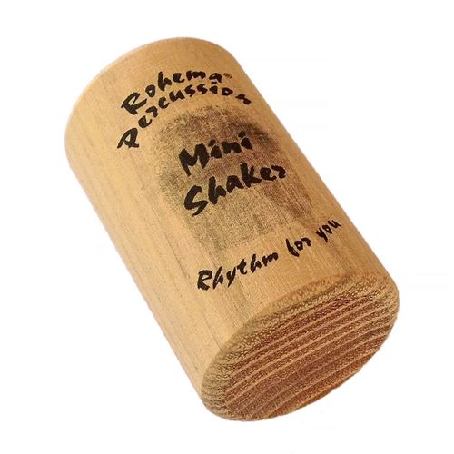 Rohema Mini Shaker Medium Acacia Guiros - Shakers - Image 1