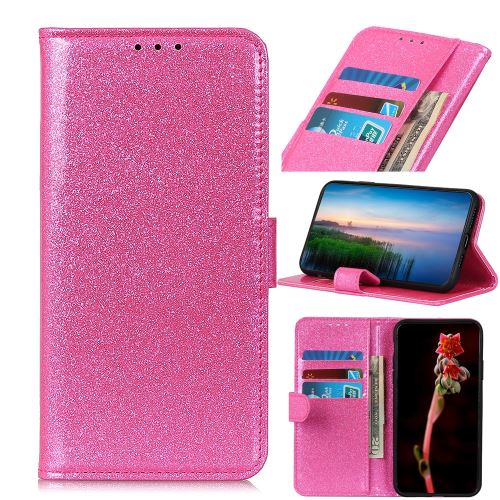 Etui en PU flash magnétique rose pour votre Apple iPhone 6.1 pouces (2019)