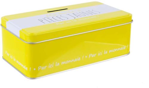 La Boite A - Ma boîte à pièces jaunes