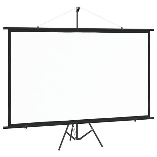 vidaXL Écran de projection avec trépied 100 16:9