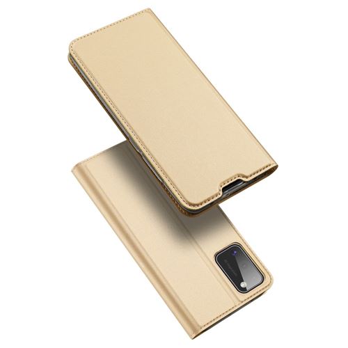 Etui en PU avec porte-carte or pour votre Samsung Galaxy A41 (Global Version)