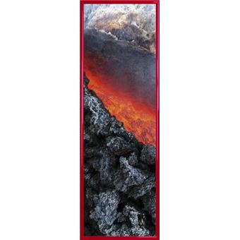Poster Reproduction Encadr Volcans Coul e De Lave ruption poster-reproduction-encadr-volcans-coul-e-de-lave-ruption