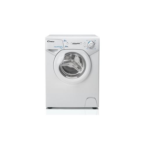 Candy Aquamatic Tempo Aqua 1041 D1 - Machine À Laver - Largeur : 51 Cm - Profondeur : 44 Cm - Hauteur : 69.5 Cm - Chargement Frontal - 4 Kg - 1000 Tours/Min - Blanc