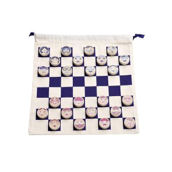 Jeu de voyage Auzou Les Jouets Libres Mesdames et Messieurs Jeu de dames