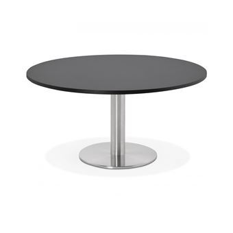 Table basse design MARCO BLACK 90x90x45 cm - 1