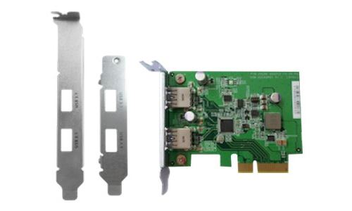 QNAP USB-U31A2P01 - Adaptateur USB - PCIe profil bas - USB 3.1 Gen 2 x 2 - pour QNAP TS-1232, 1253, 1277, 253, 453, 473, 677, 853, 877, 977, TVS-2472, 473, 673, 872, 873