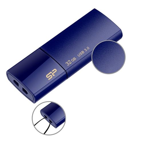 Silicon Power Memory Usb Blaze B05 32Go Usb 3.2 Blue - Image 2