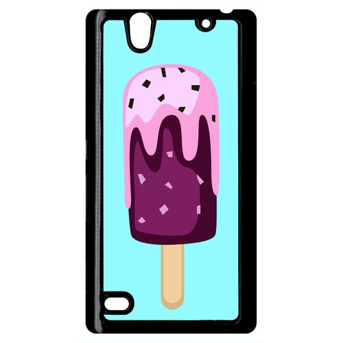 Coque Sony Xperia C4 Glace Baton Violette