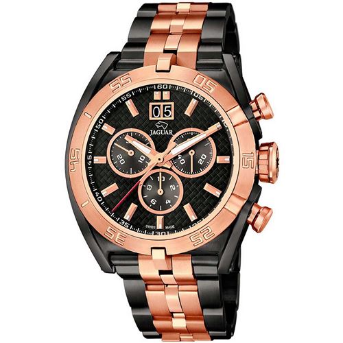 Jaguar Montre Homme J811-1 ChronographeNoir, rose