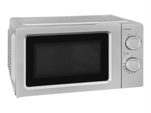 Exquisit MW 717-7 si - Four micro-ondes monofonction - pose libre - 17 litres - 700 Watt - argent