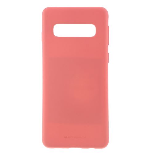 Coque en TPU peau mate rose pour votre Samsung Galaxy S10