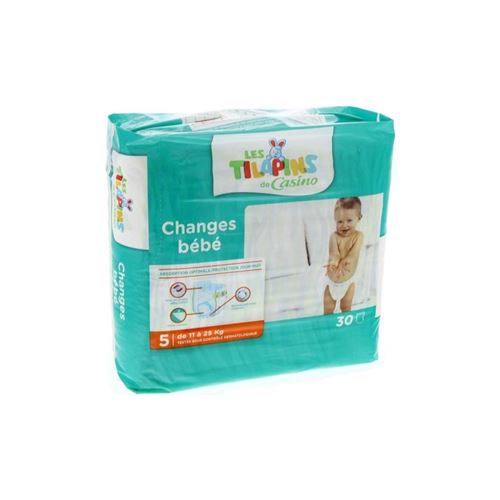 Les Tilapins 30 Couches Junior Taille 5 11 A 25kg