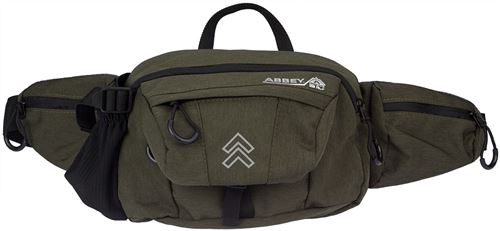 Abbey sac à fesses vert Outdoor Turnpikearmée/noir 3 litres