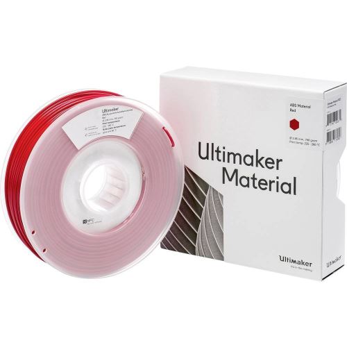 Ultimaker Cartouche de filament ABS - 2.85mm - Rouge - 750 g