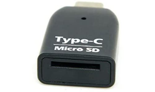 System-S Adaptateur USB 3.1 Type C pour Lecteur de Carte MicroSD/SDHC/SDXC/T-Flash