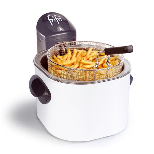 Friteuse zone froide 3200watt - ronde - 4 l - 1,5 kg