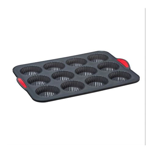 Moule 9 Tartelettes Silicone Silitop 29cm Taupe