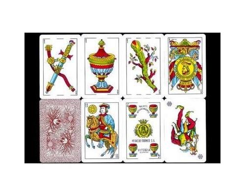 Fournier Rouge Jeu Espagnol 5 (Rouge)