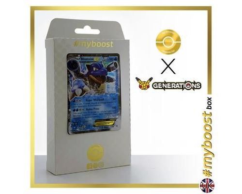 BLASTOISE (TORTANK) EX 17-83 - #myboost X Generations XY - Coffret de 10 cartes Pokémon Anglaises