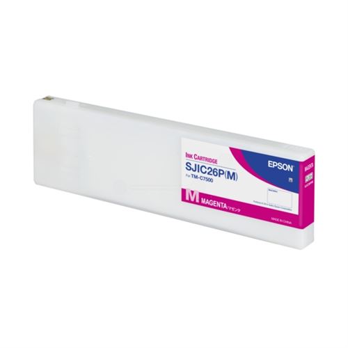Epson SJIC26P(M) - Magenta - original - cartouche d'encre - pour ColorWorks TM-C7500