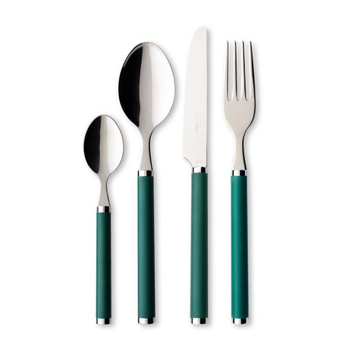 Villeroy & Boch - Play! Green Garden couverts de table 30 pièces