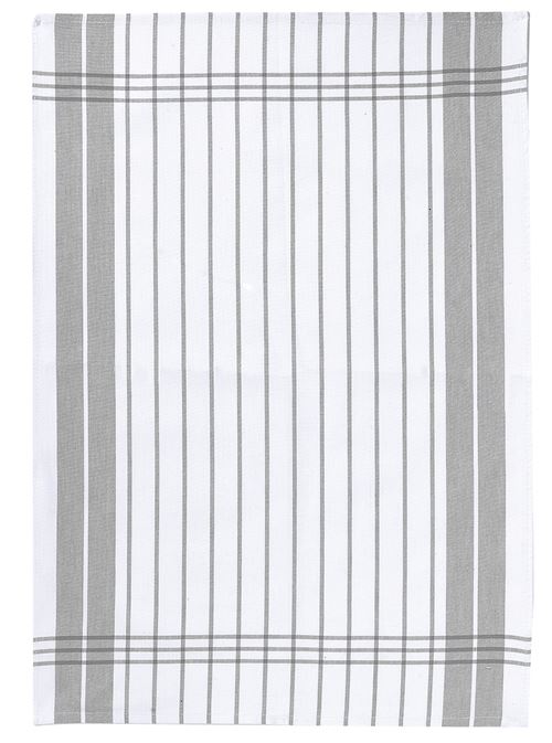 Torchon Petites Rayures gris Winkler