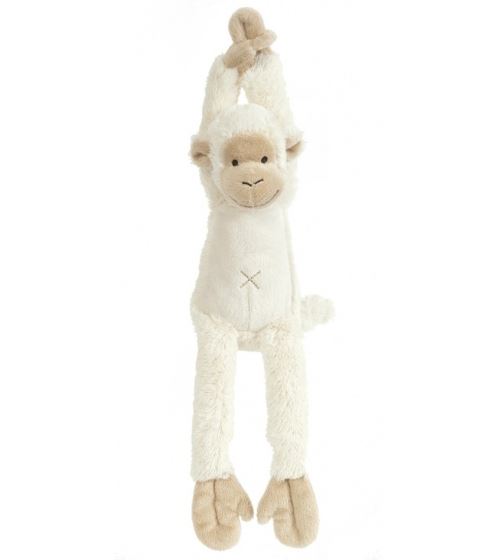Happy Horse singe en peluche avec son blanc 43 cm