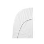 Babybjorn - Drap-housse pour Berceau Evolutif, Blanc, Coton bio - bleu