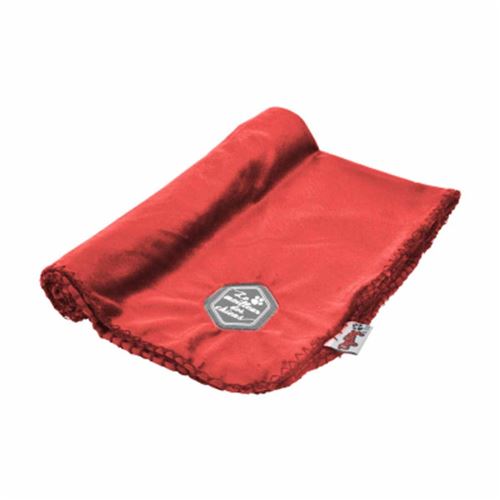 Plaid Polaire pour Chien Patchy 100cm Bordeaux