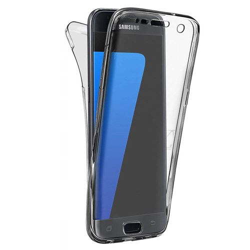 Coque En Gel Intégrale Pour Samsung Galaxy A8 2018 - Gris