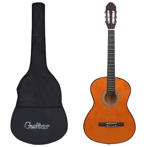 vidaXL Jeu de guitare classique pour débutants 12 pcs 4/4 39