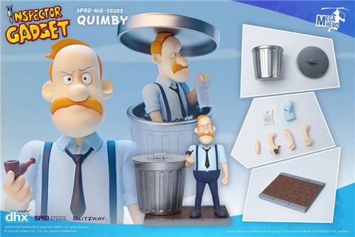 Figurine Blitzway - Inspector Gadget - Quimby 1/12Scale