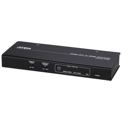 Convertisseur ATEN VC881 4K HDMI / DVI vers HDMI avec désembeddeur audio
