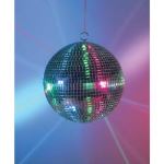 Fuzzix MB30 Boule à Facettes 30 CM, Disco Ball, DJ Light Effect, Boule  Discothèque, Sphère en PVC, Boule Miroir, Eclairage Argenté, Sphère Club :  : Instruments de musique et Sono