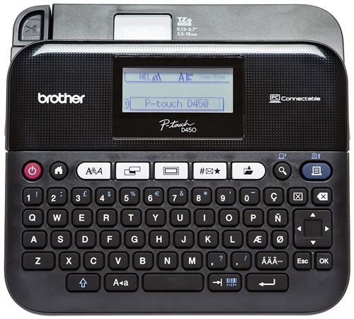 BROTHER Tisch-Beschriftungsgerät P-touch D450VP