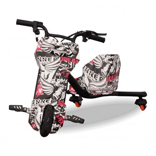 BEEPER Drift-Trike électrique Enfant 200W 24V 4,4Ah RDT200-CAMO2