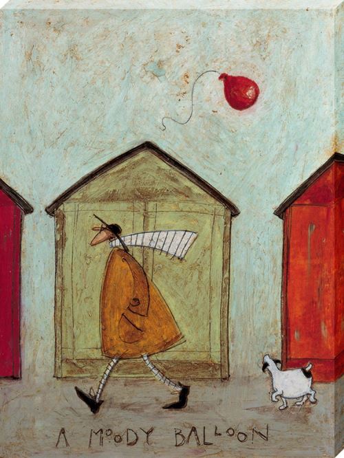 Sam Toft imprimée A Moody Balloon 30 x 40 cm