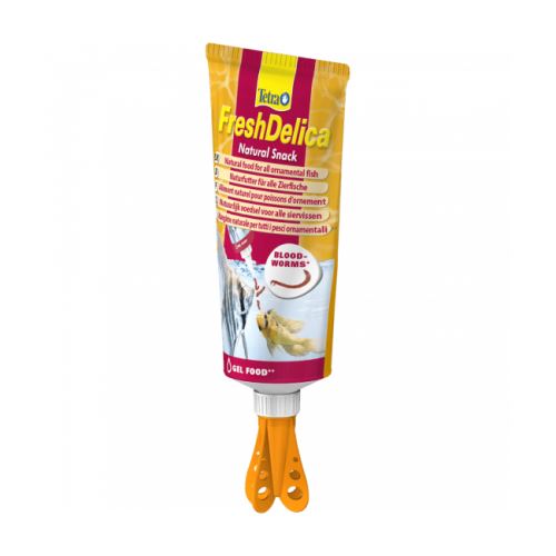 Nourriture poisson tetra freshdelica en tube 80 g artémias