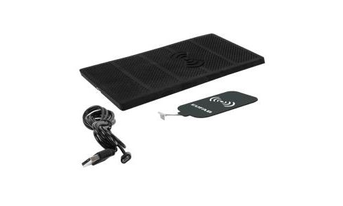 Tapis antidérapant EUFAB avec chargeur à induction sans fil et récepteur pour iPhone